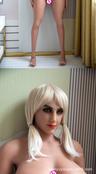 Cheap Real Full Skeleton Silicon Sexdoll Adult Love Dolls Silicone TPE Black Sex Doll invented by AUTOMATICWOMAN